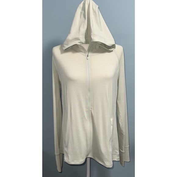 Athleta Womens L Jacket Activewear Athleisure Lightweight Loungewear Fitness - Picture 1 of 7